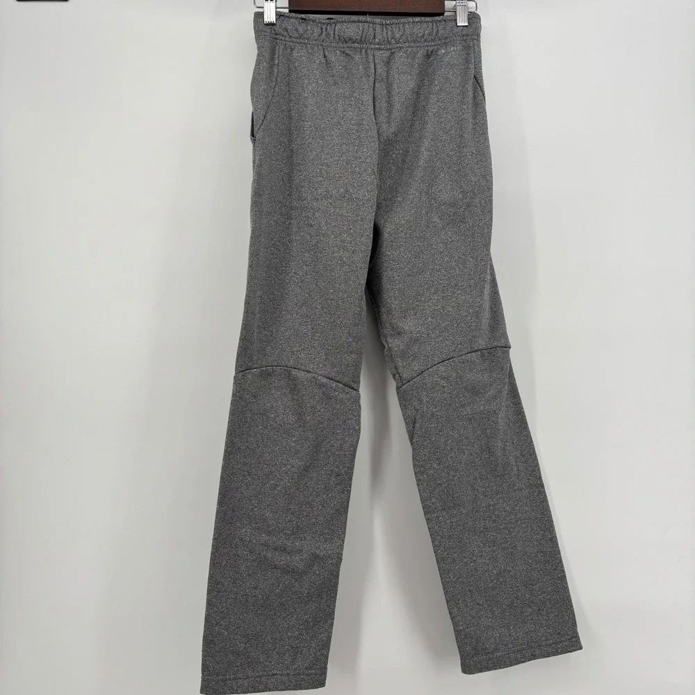 Nike Sweatpants‎ Kids XL Gray Excellent Dri-FIT Fleece Athletic Joggers